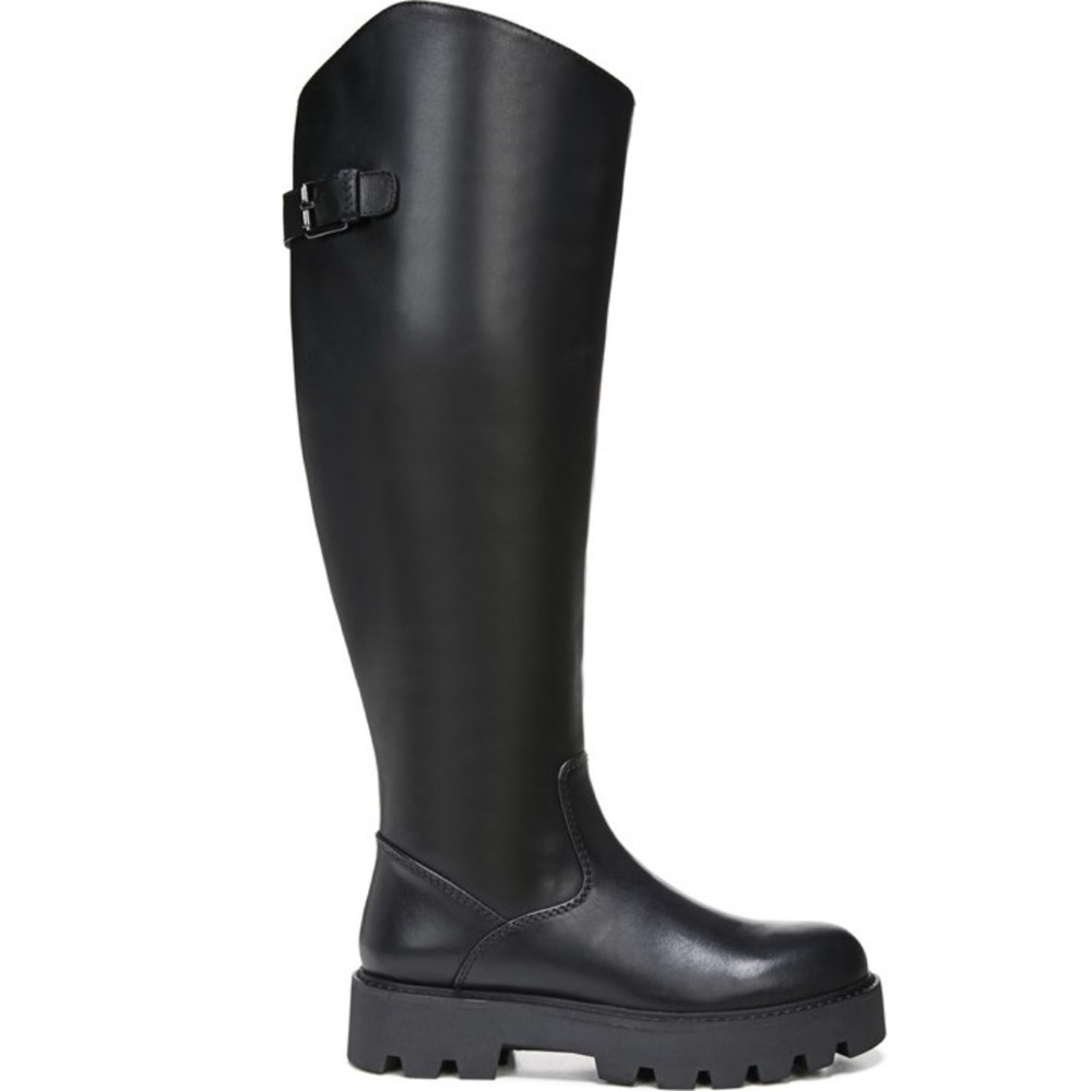 New in Box Franco Balin Wide Calf Tall Flatform Boots